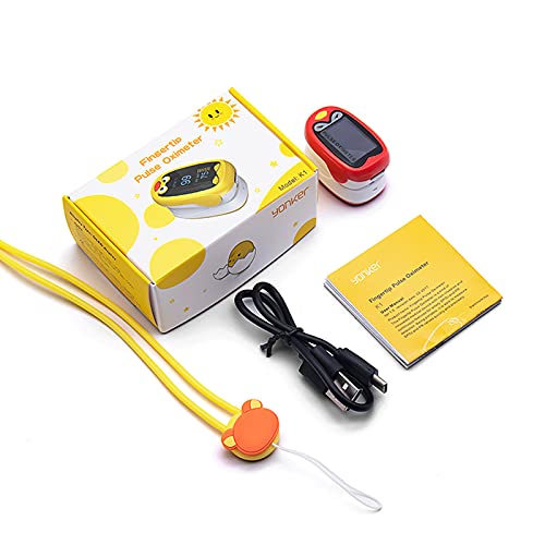 WEAL Pulse Oximeter for Kids, USB Rechargeable Blood Oxygen Meter Baby Available, Portable Pulse Detector Specially Designed for Children - Image 5