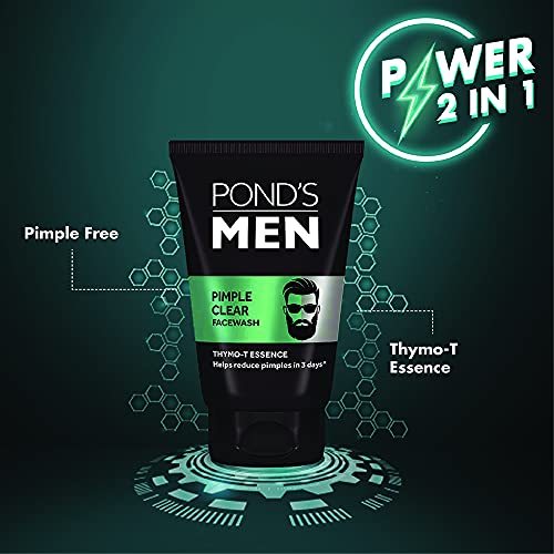 Pond's Men Pimple Clear Facewash, 100 g - Image 5