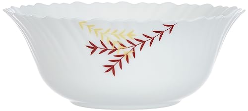 Larah by Borosil Oak Fluted Series Opalware Dinner Set | 31 Pieces for Family of 6 | Microwave & Dishwasher Safe | Bone-Ash Free | Crockery Set for Dining & Gifting | Plates & Bowls | White - Image 7