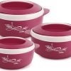 cello Midas Pack of 3 Thermoware Casserole Set (500 ml, 1000 ml, - Image 7