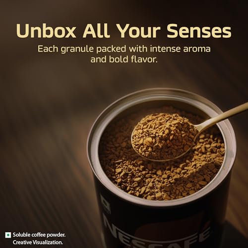NESCAFE Roastery | Premium Imported Coffee | Dark Roast | Crafted by Master Roasters |Elevate your Coffee Experience | Rich & Intense Taste | 95g Tin (New Launch) Can - Image 5