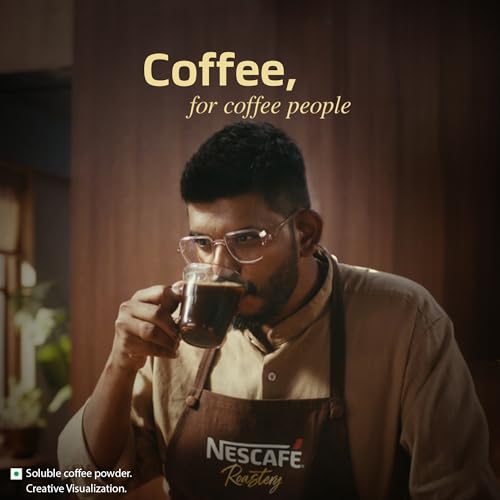 NESCAFE Roastery | Premium Imported Coffee | Dark Roast | Crafted by Master Roasters |Elevate your Coffee Experience | Rich & Intense Taste | 95g Tin (New Launch) Can - Image 7