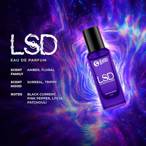 BEARDO Perfume For Men - LSD, 20Ml | Amber Spicy Scent | Concentrated Sprays - Long Lasting Fragrance | Eau De Parfum Gift For Men | Strong EDP For Men | Gift For Husband | Gift For Boyfriend - Image 3