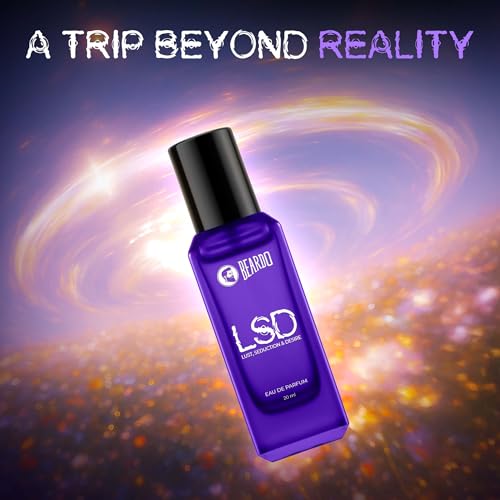 BEARDO Perfume For Men - LSD, 20Ml | Amber Spicy Scent | Concentrated Sprays - Long Lasting Fragrance | Eau De Parfum Gift For Men | Strong EDP For Men | Gift For Husband | Gift For Boyfriend - Image 4