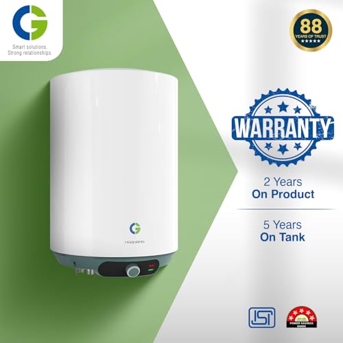 CG-Magnamix 25 Ltr Storage Water Heater (Geyser) | 5 Star Rated | High Rise Compatible | Glasslined Tank | Copper Element | Rust Proof Body | 100% Copper Element | 2 Yrs Product & 5 Yrs Tank Warranty - Image 6