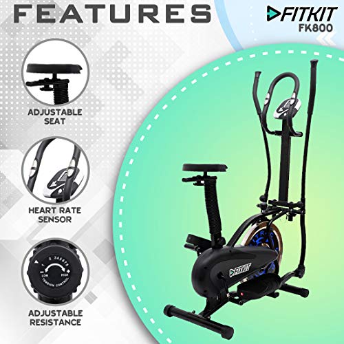 Fitkit FK800 Front Drive Orbitrac Cross Trainer with Free Diet & Fitness Plan - Image 4