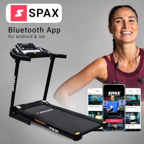 by INALSA Motorized Treadmill for Home(4.0HP Peak) FFTM 300-with Bluetooth 12 Preset Programs,Foldable,3Section Incline, Max Wt.110 - Image 3