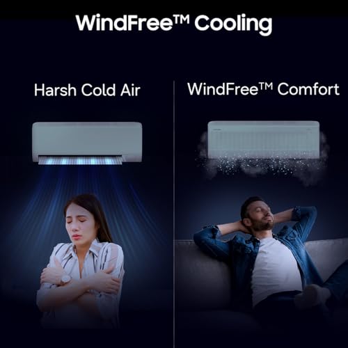 Samsung 1.5Ton 3Star,New Star rated, Bespoke AI WindFree Inverter Smart Split AC (WiFi, Energy Saving, Voice Control, Powerful Cooling, Copper, Digital Inverter, white,AR60H18D1LWNNA) - Image 7