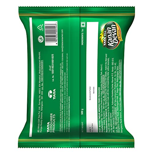 Tata Tea Kanan Devan Classic Black Tea Loose Leaves, 500 Grams - Image 4
