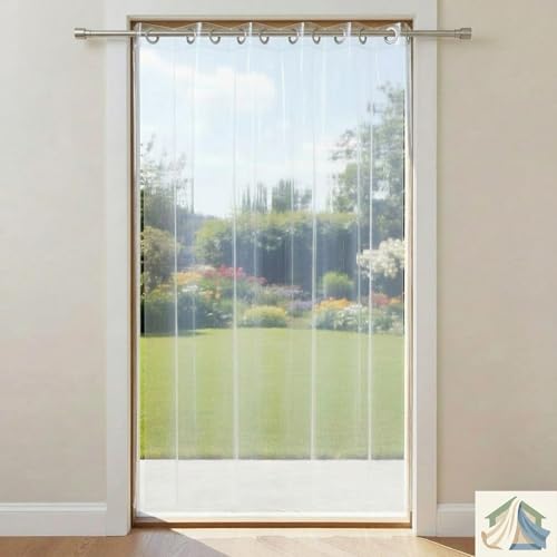 Transparent PVC AC Curtain