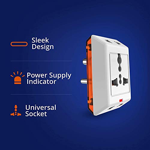 Wipro 3 Way Multiplug Adaptor