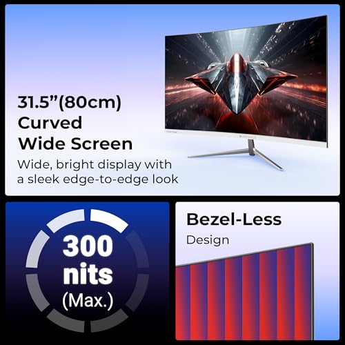 Zebronics 31.5 Inch FHD Curved