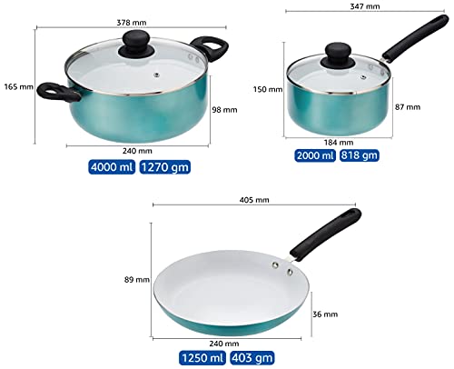 Amazon Brand - Solimo 3-Piece