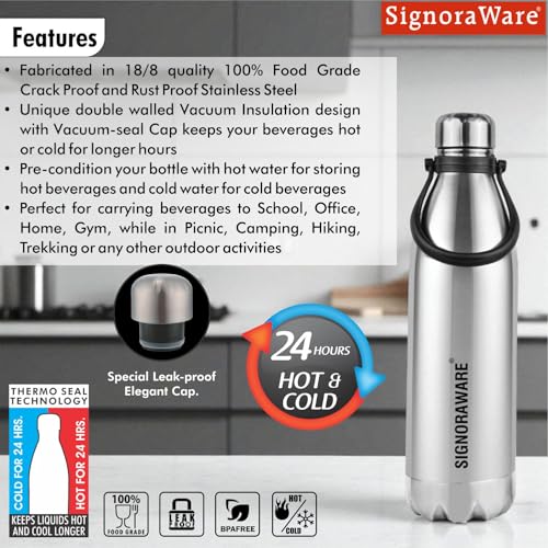 Signoraware Stainless Steel Aqualene Vacuum
