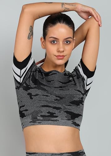 Kobo Women Sports Seamless Active Wear Top (Imported) - Image 3