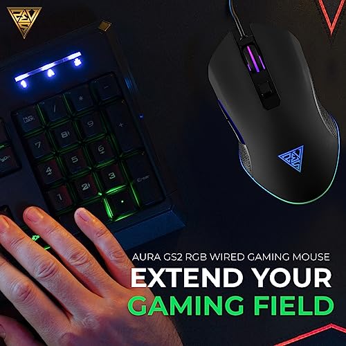 GAMDIAS RGB Wired Gaming Mouse