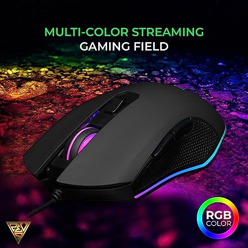 GAMDIAS RGB Wired Gaming Mouse