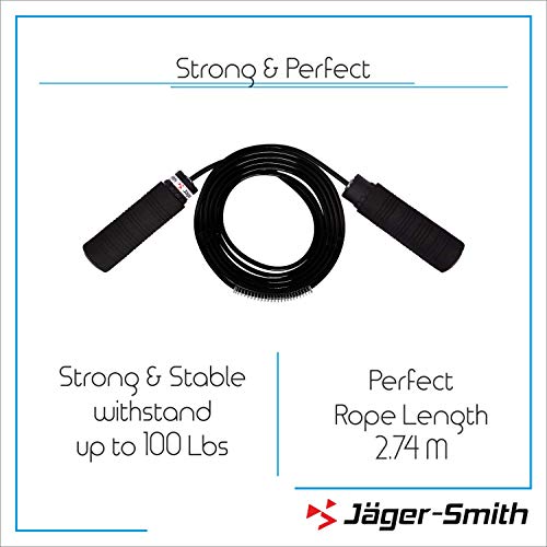Jager-Smith SR-302 Skipping Rope (Black) - Image 2