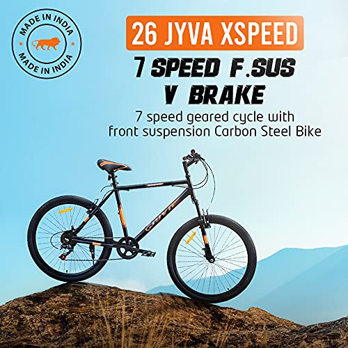 26T 7 Speed Carbon Steel