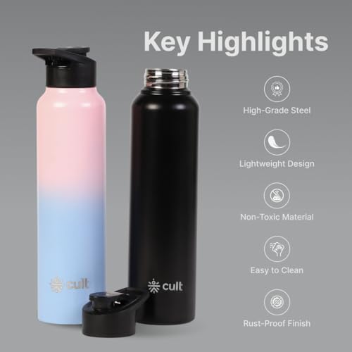 CULT Stainless Steel Water Bottle