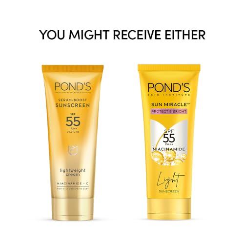POND'S Serum boost sunscreen