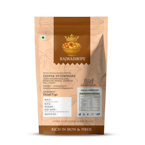 RAJWADIRIPE Dry Figs | Soft
