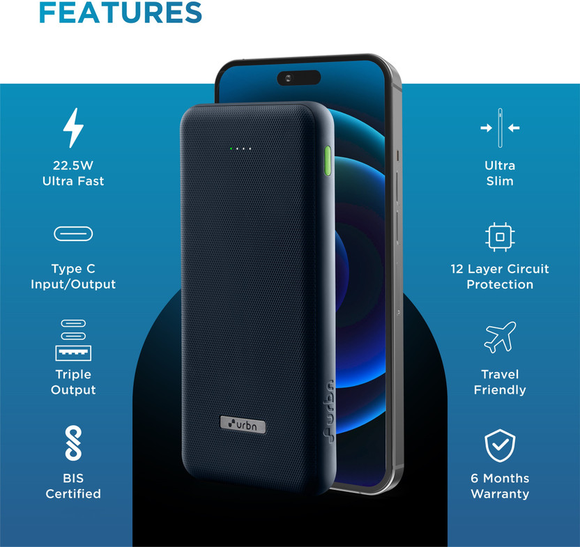 URBN 10000 mAh 22.5 W