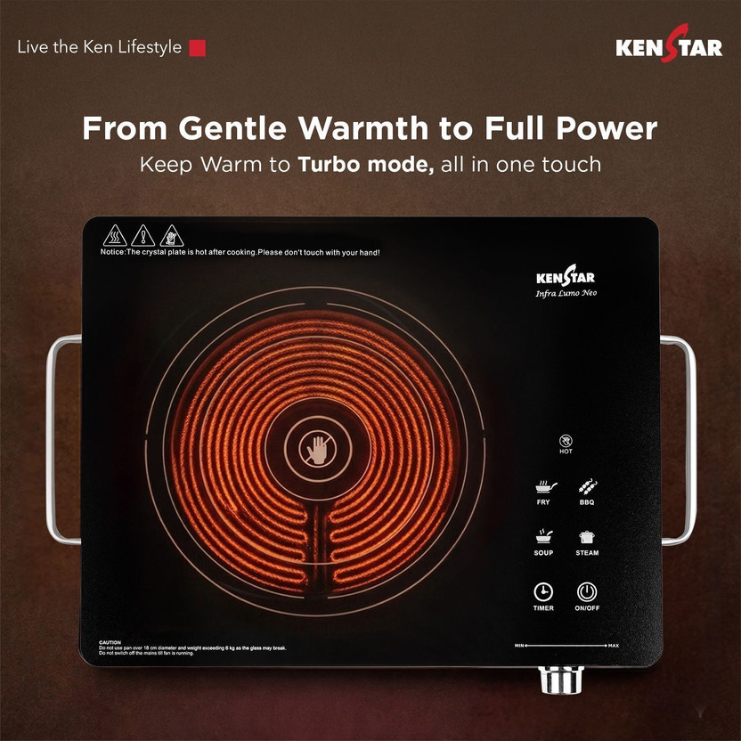 Kenstar 2200 W Infrared Cooktop
