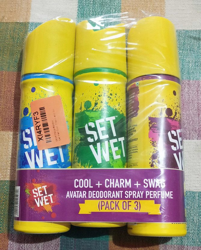 SET WET Cool, Charm and Swag Avatar Deodorant Spray - For Men (...more - Image 8