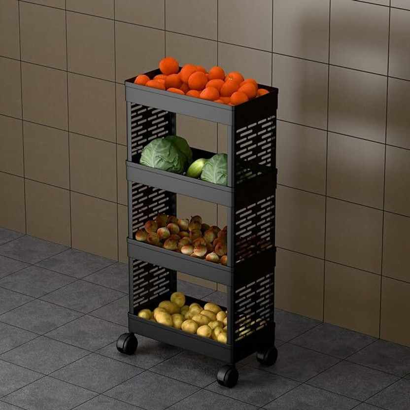 ASHLAS kitchen trolley with wheels