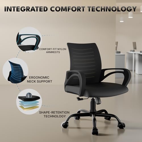 beAAtho® Verona Mesh Mid-Back Ergonomic