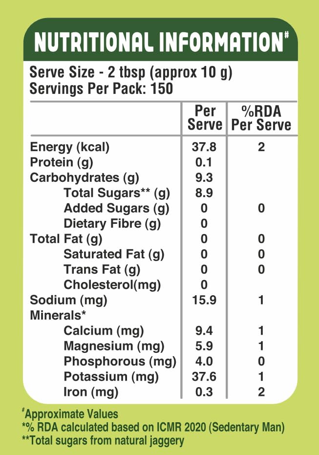 Manna Jaggery/Gur/Gud Powder, Healthy Sugar