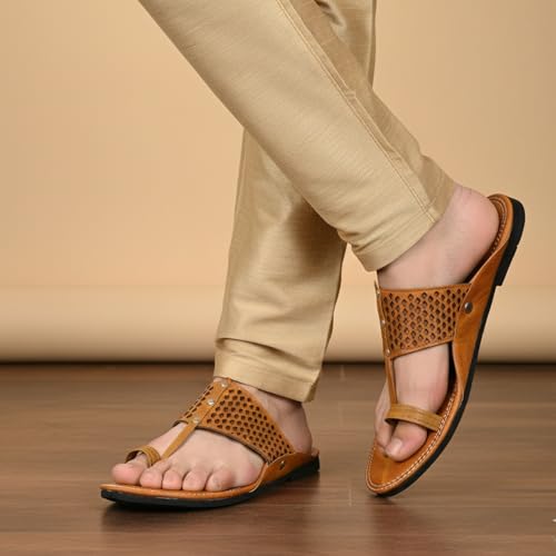 Ethnic Rajasthani Slippers for Men - Image 2