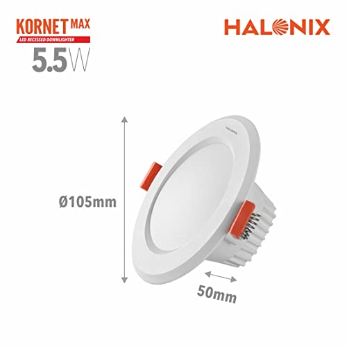 Halonix Kornet 5.5-Watt Concealed downlighter