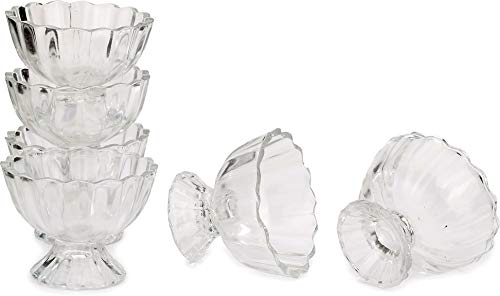 Afast Serving Glass Bowl, Set of 6 With Self Dn04, Clear, 200 Ml - Image 4