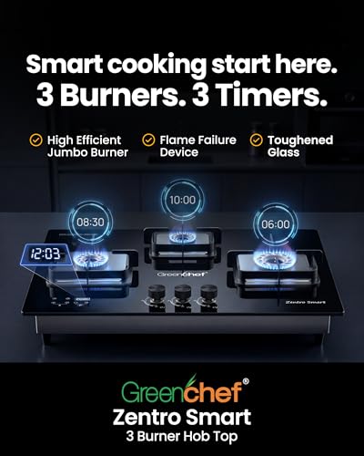 Greenchef Zentro Smart Three burner