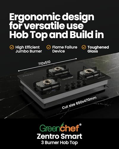 Greenchef Zentro Smart Three burner
