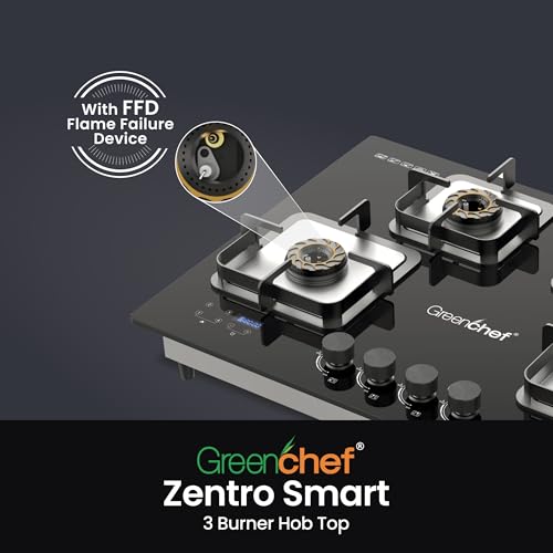 Greenchef Zentro Smart Three burner