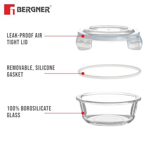 BERGNER Borosilicate Glass Side Lock
