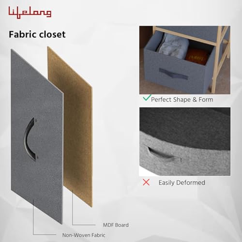Lifelong 2-Drawer Fabric Storage Organizer