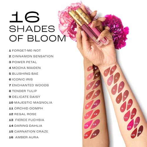 Lakme Rouge Bloom Matte Lip Liquid Cinnamon Sensation 305-3.5ml - Image 7