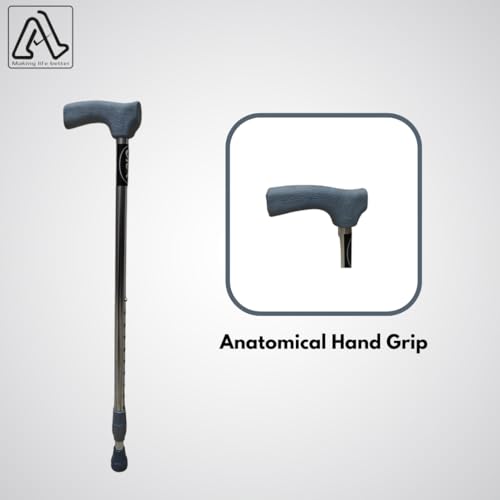 Able Height Adjustable Walking Stick