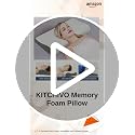 KITCHIVO™ Memory Foam Pillow, Contour