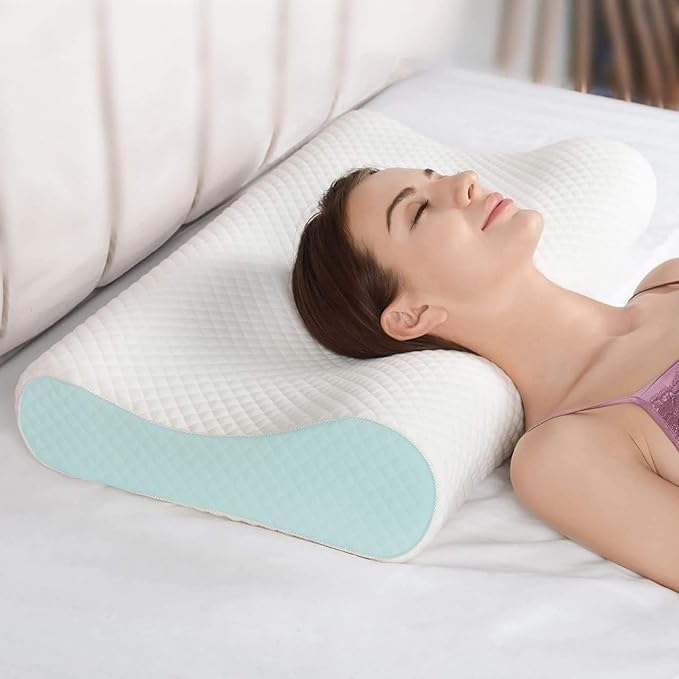 KITCHIVO™ Memory Foam Pillow, Contour