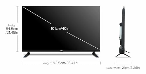 VW 80 cm (32 inches) Frameless Series HD Ready QLED TV VW32MAX. - Image 6