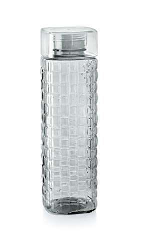 Steelo Garnet Pet Plastic Water Bottle, 1 L, Set of 4, Multicolour - Image 2