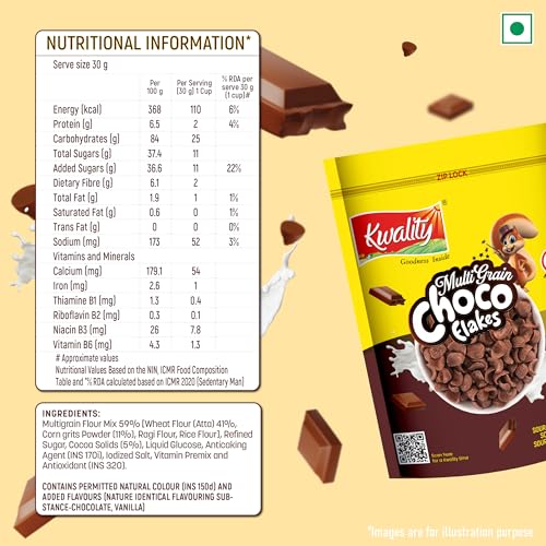 Kwality Choco Flakes 375g