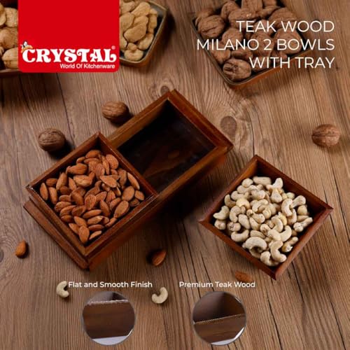 Crystal Milano Premium Teak Wood