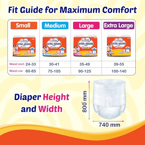 Lifree Extra Absorb Adult Diaper