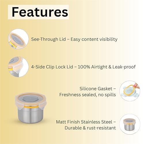 STEELLOCK Stainless Steel Airtight Container